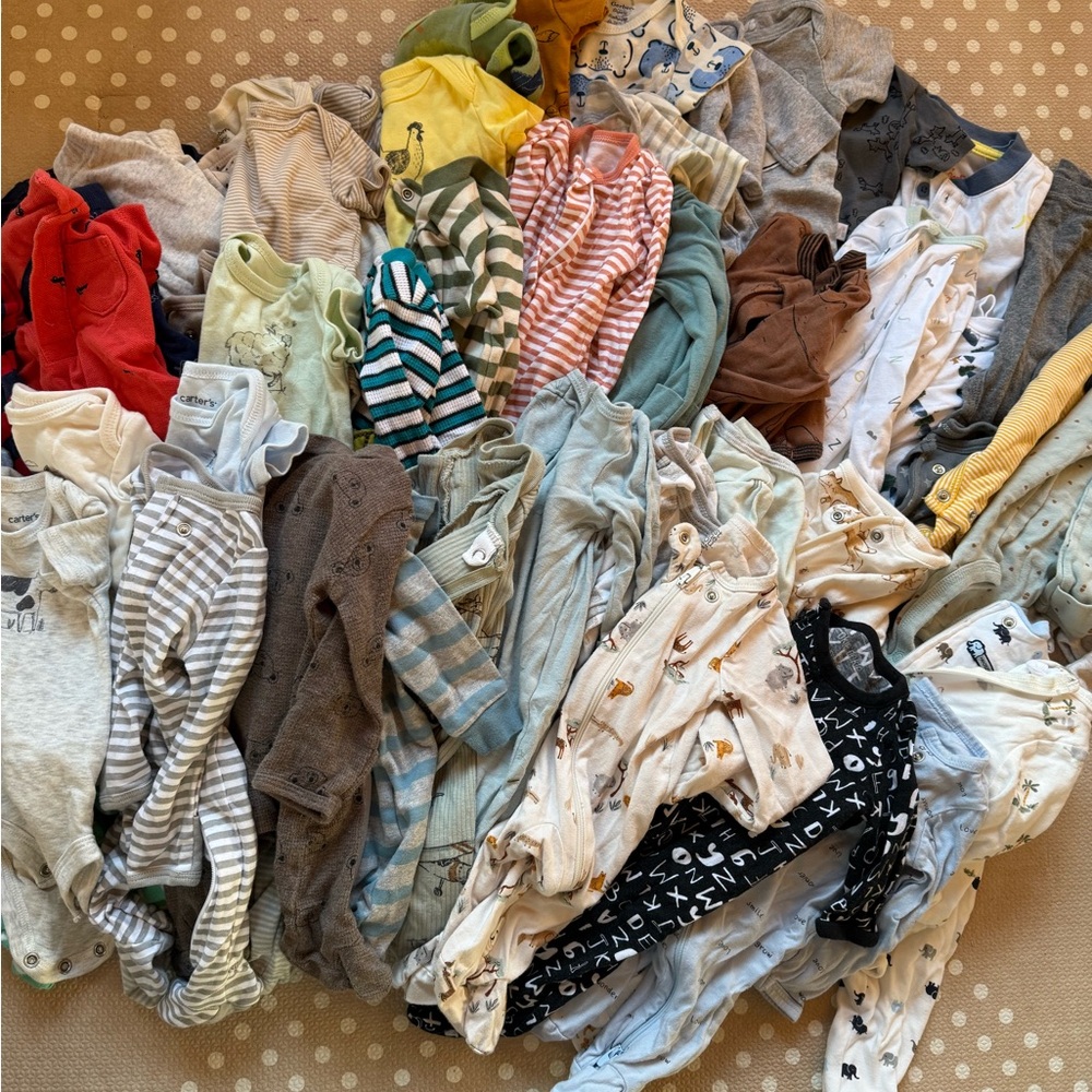 Assorted Newborn Boy Clothes